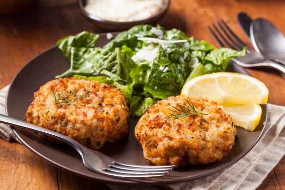 Organic Homemade Crab Cakes